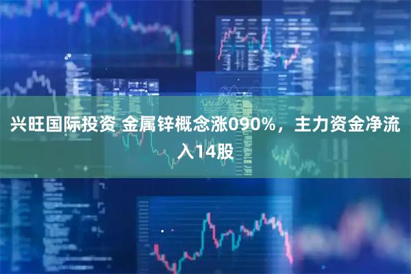 兴旺国际投资 金属锌概念涨090%，主力资金净流入14股